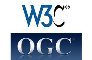 W3C and OGC logos