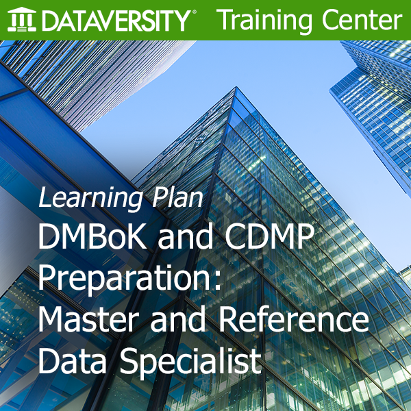 Master and Reference Data Specialist Learning Plan