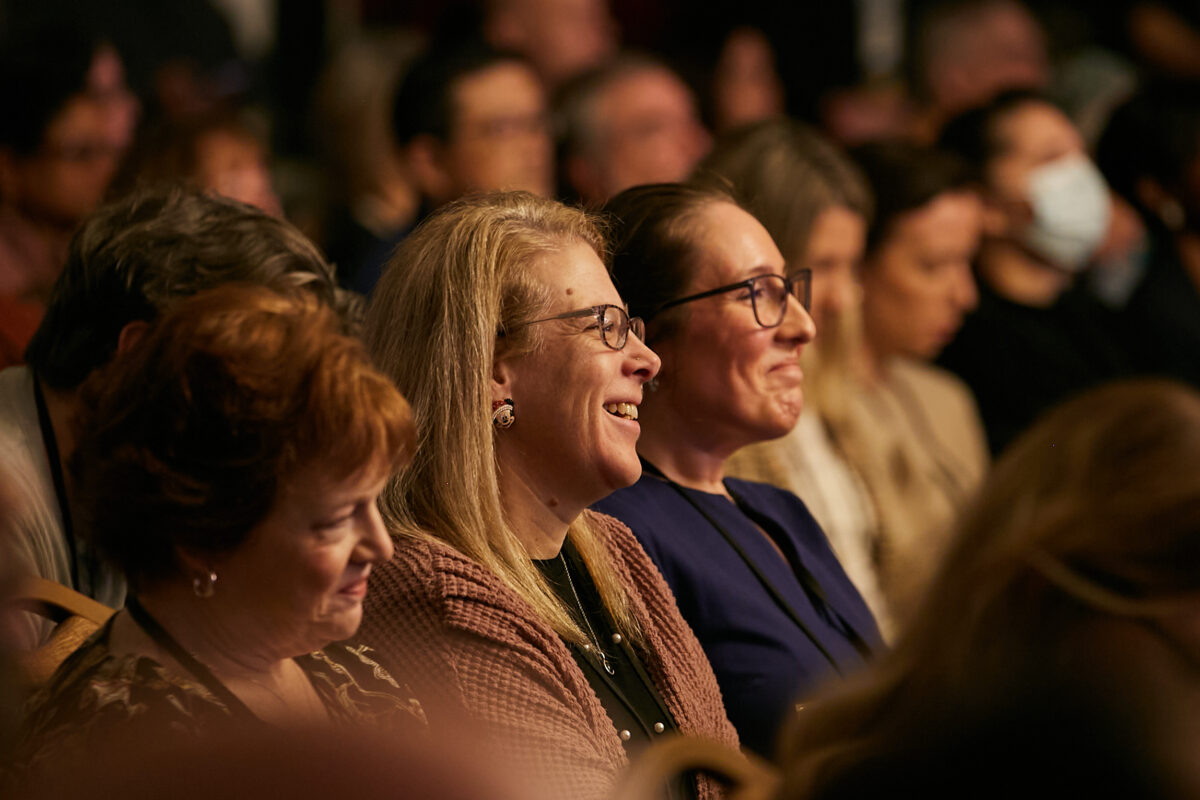 women engaged in a session